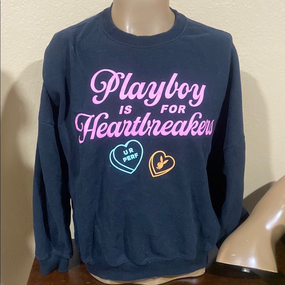 Playboy Black Heartbreakers Sweatshirt